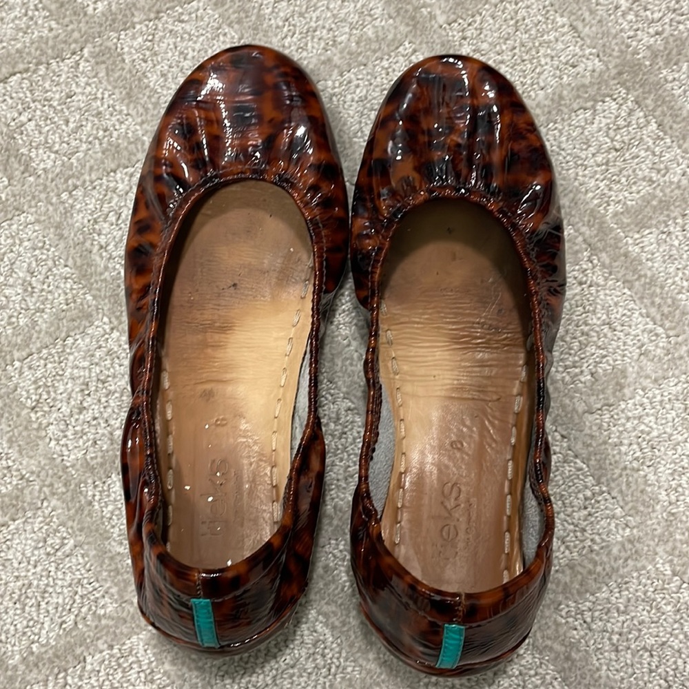 Tieks tortoiseshell Size 8
